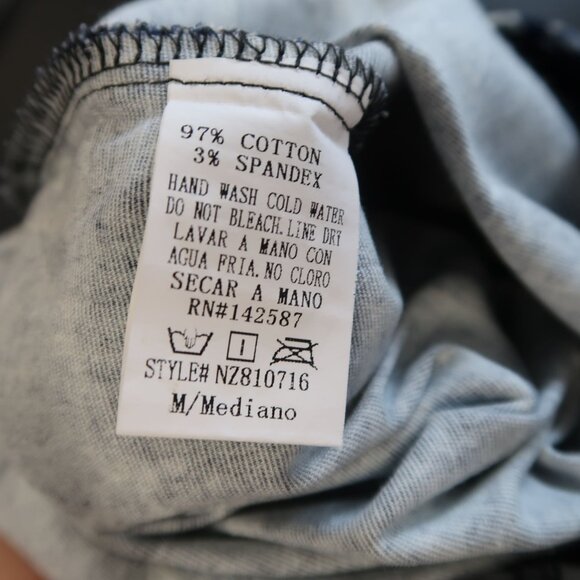 Nazz Couture Womens M Blue Tie Dye Print Flared Pants Boho Hippie Festival - Picture 4 of 5